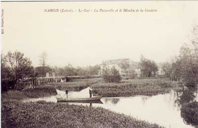 NARGIS - Le Gu - La Passerelle et le Moulin de la Goulette